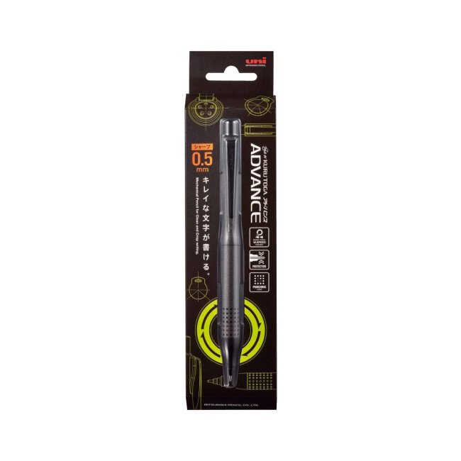 Механический карандаш Uni Kuru Toga Advance Upgrade Gun Metallic