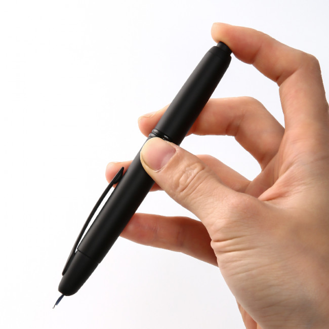 Перьевая ручка Pilot Capless Matte Black Черная матовая с выдвижным пером