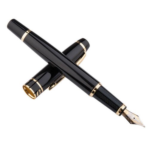 Перьевая ручка Hero 7032/1501 Черная в металлическом корпусе Перьевая ручка Hero 7032/1501 Черная в металлическом корпусе