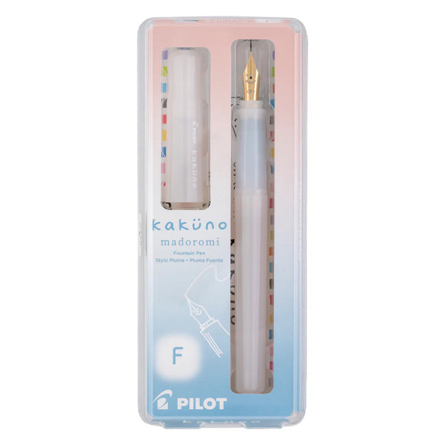Перьевая ручка Pilot Kakuno Pen Madoromi Series Ivory
