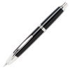 Перьевая ручка Pilot Capless Rhodium Trims Черная с выдвижным пером
