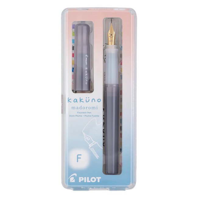 Перьевая ручка Pilot Kakuno Pen Madoromi Series Brown