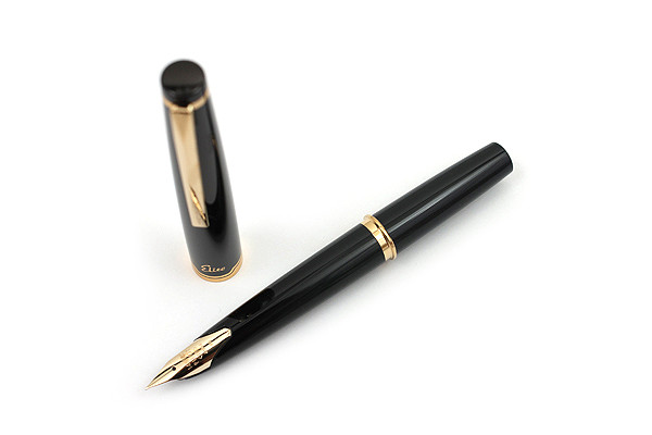 Перьевая ручка Pilot Elite 95S Черная с золотым пером Перьевая ручка Pilot Elite 95S Черная с золотым пером