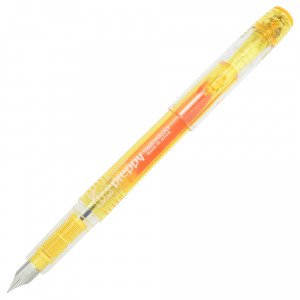 Перьевая ручка Platinum Preppy, корпус желтый, перо тонкое 03