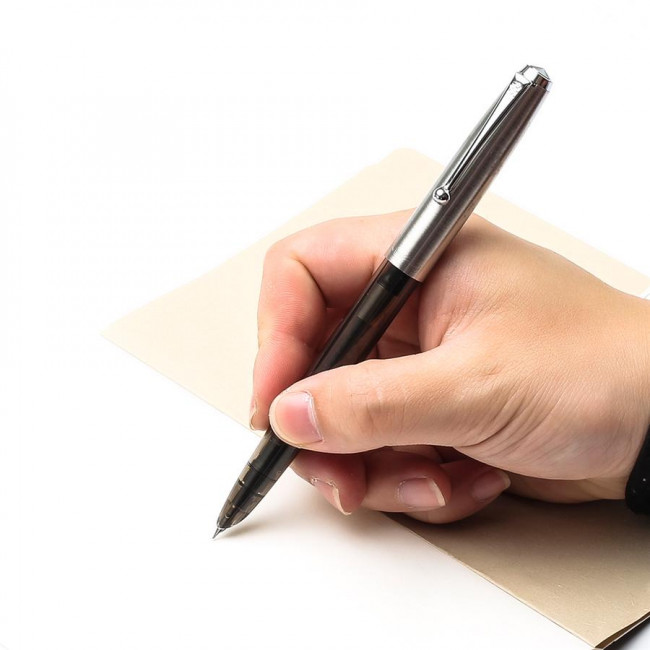 Перьевая ручка Jinhao 51A Transparent Black