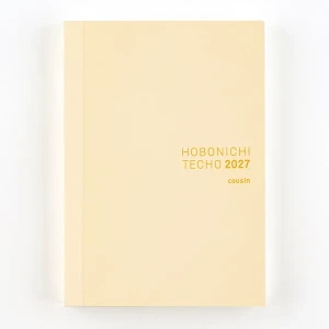 Ежедневник Hobonichi Techo Cousin Book 2027 A5 Английская версия