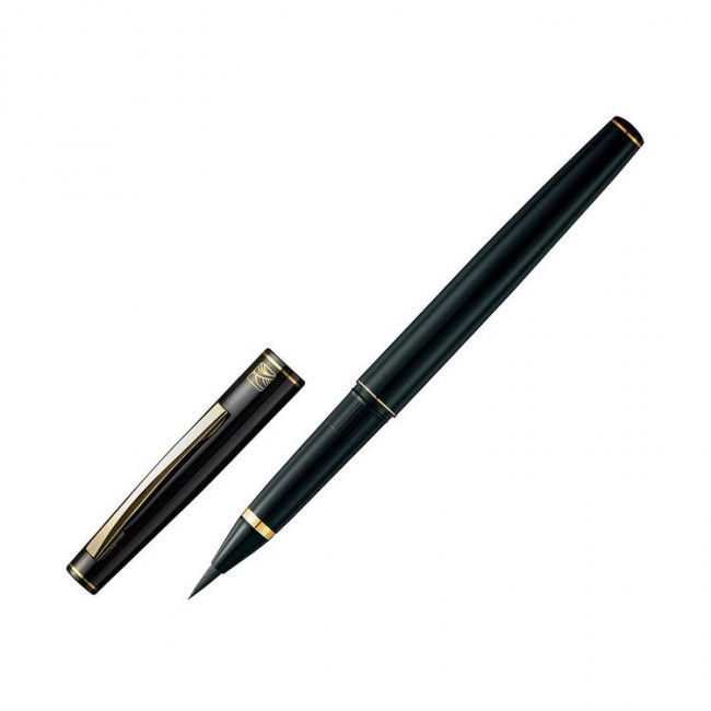 Перезаправляемая ручка-кисть Kuretake №13 Black Перезаправляемая ручка-кисть Kuretake №13 Black