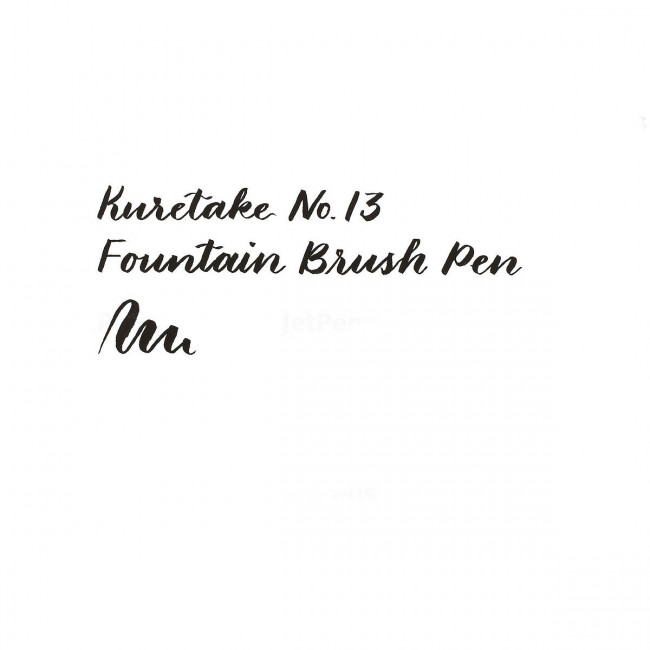 Перезаправляемая ручка-кисть Kuretake №13 Black