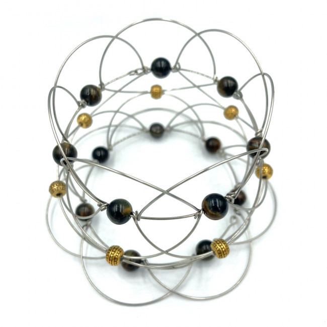 Развивающая антистресс игрушка «МЕТАМОРФОЗА 5 в 1» Тигровый глаз