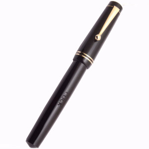 Перьевая ручка с гибким пером Click Aristocrat Black Gold Trims Перьевая ручка с гибким пером Click Aristocrat Black Gold Trims