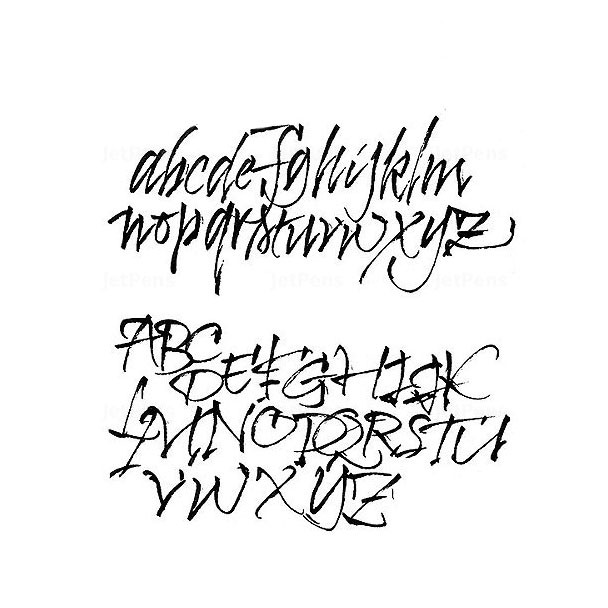 Перьевая ручка Sailor Profit Calligraphy Fude DE Mannen 55 с загнутым пером