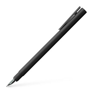 Перьевая ручка Faber Castell NeoSlim Fountain Pen Metal All Black