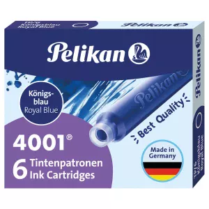Pelikan 4001 Комплект картриджей коротких (6шт)