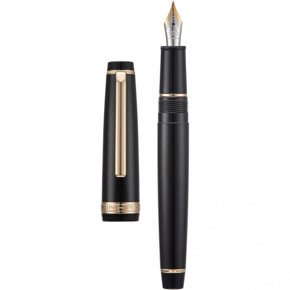 cck.com.ua ✒️ Перьевая ручка Jinhao 82 Черная с золотистой