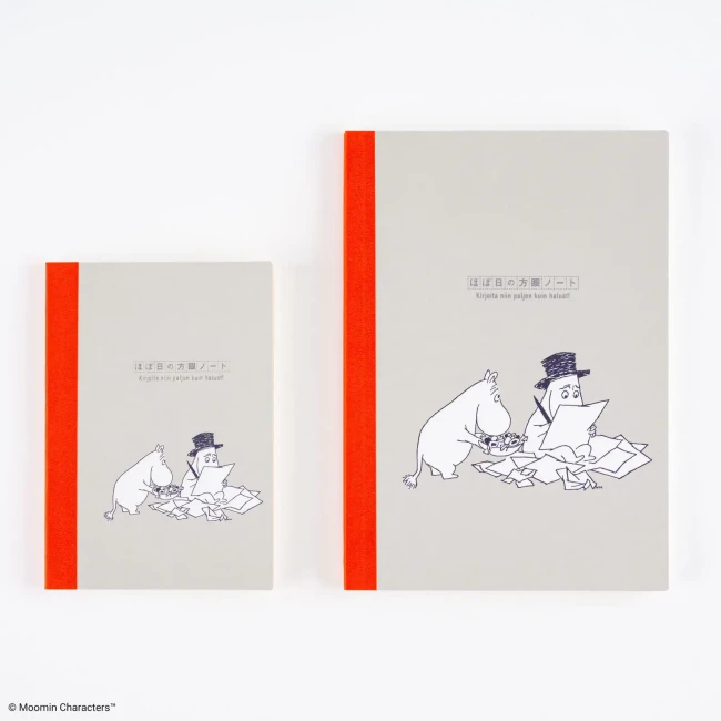 Блокнот Hobonichi Graph Notebook 3.7mm Grid 288p Moomin