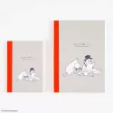 Блокнот Hobonichi Graph Notebook 3.7mm Grid 288p Moomin