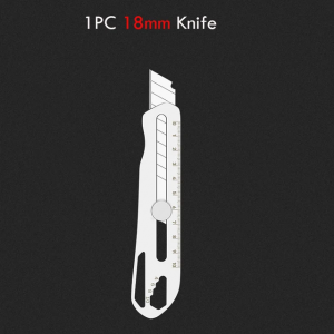 Цельнометаллический канцелярский нож 6 в 1 Цельнометаллический канцелярский нож 6 в 1