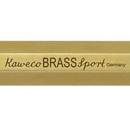 Перьевая ручка Kaweco Classic Sport Brass в корпусе из латуни Перьевая ручка Kaweco Classic Sport Brass в корпусе из латуни