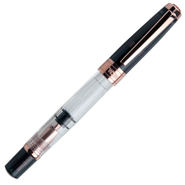 Перьевя ручка TWSBI Diamond 580 Smoke Rose Gold II демонстратор