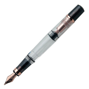 Перьевя ручка TWSBI Diamond 580 Smoke Rose Gold II демонстратор