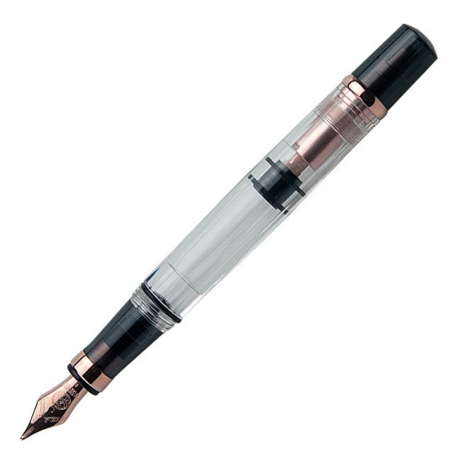 Перьевя ручка TWSBI Diamond 580 Smoke Rose Gold II демонстратор