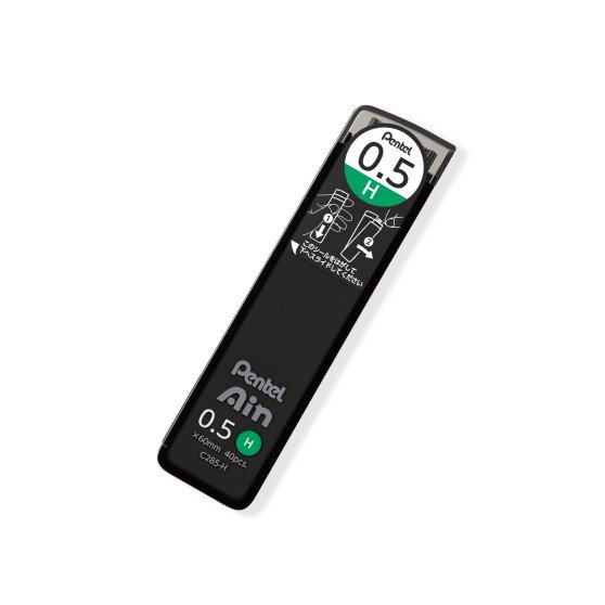 Грифелі 0.5 мм 40шт/уп Pentel Ain Stein Грифелі 0.5 мм 40шт/уп Pentel Ain Stein