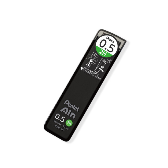 Грифелі 0.5 мм 40шт/уп Pentel Ain Stein Грифелі 0.5 мм 40шт/уп Pentel Ain Stein