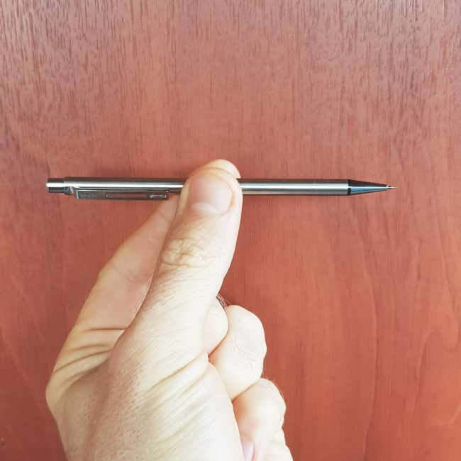 Механический карандаш Pilot Birdy (Birdie) в металлическом корпусе, миниатюрный