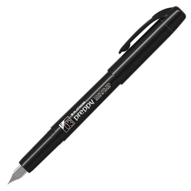 Перьевая ручка Platinum Preppy SE All Black