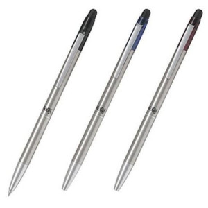 Ручка гелевая Pilot FriXion Ball Slim Biz Gel Pen - 0.38 mm тонкая ручка Frixion в металлическом корпусе