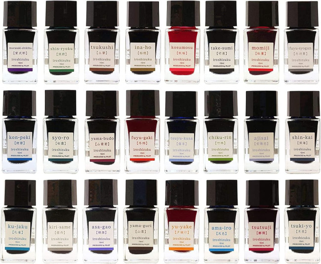 Елітне чорнило для перових ручок 15мл Pilot Iroshizuku Ink-15 Елітне чорнило для перових ручок 15мл Pilot Iroshizuku Ink-15