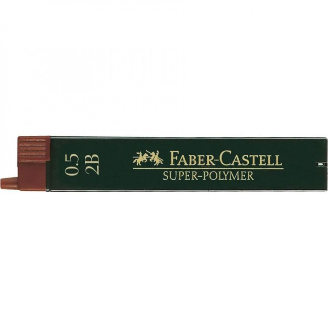 Грифели 0.5 мм 12шт Faber-Castell Super Polymer 