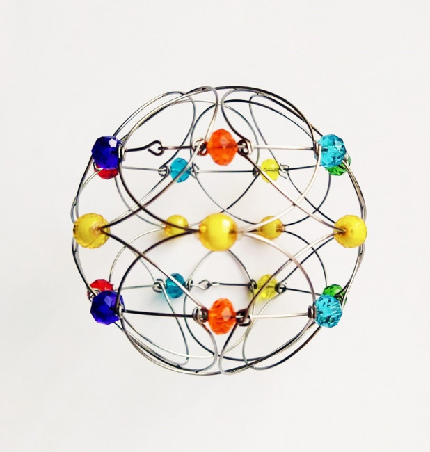 Розвиваюча антистрес іграшка «LOGOS 5 в 1» кришталь світлофор