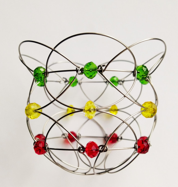 Развивающая антистресс игрушка «МЕТАМОРФОЗА 5 в 1» хрусталь светофор