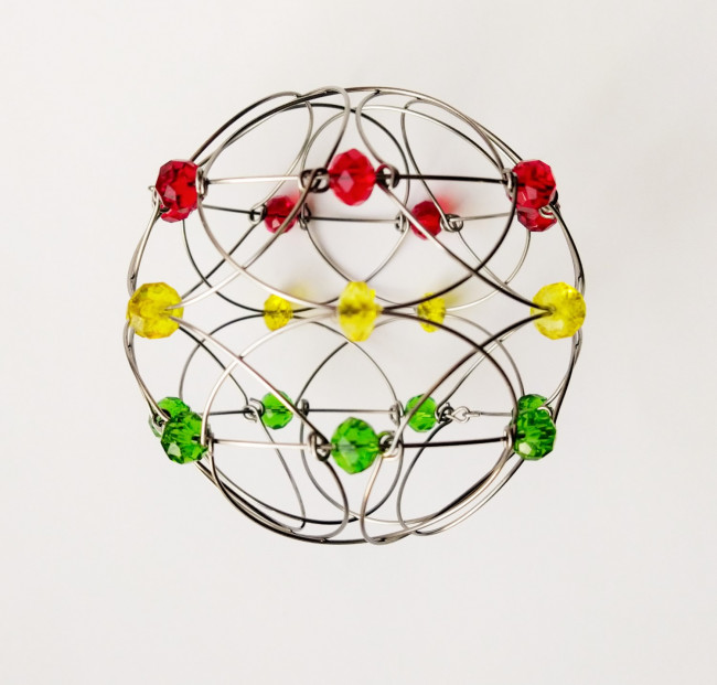 Розвиваюча антистрес іграшка «LOGOS 5 в 1» кришталь світлофор