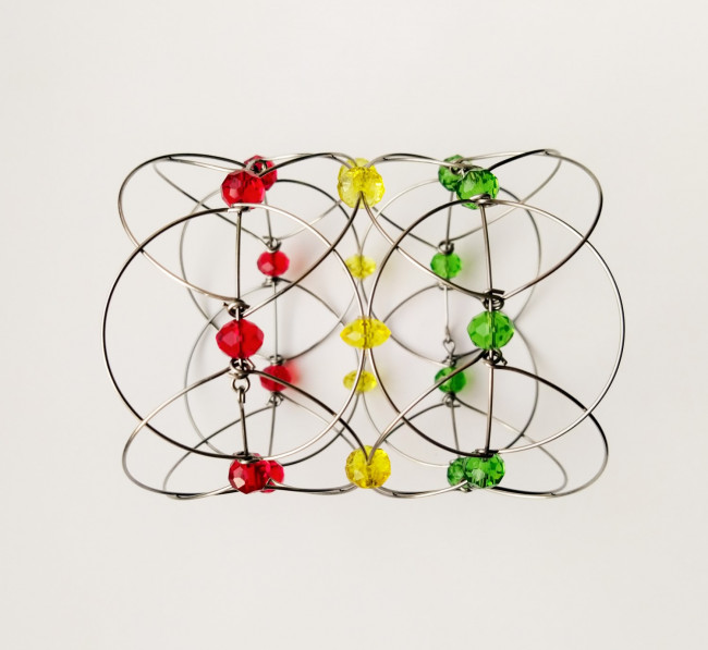 Розвиваюча антистрес іграшка «LOGOS 5 в 1» кришталь світлофор