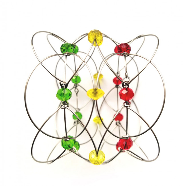 Развивающая антистресс игрушка «МЕТАМОРФОЗА 5 в 1» хрусталь светофор