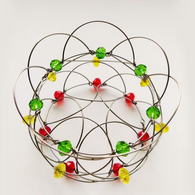 Развивающая антистресс игрушка «МЕТАМОРФОЗА 5 в 1» хрусталь светофор