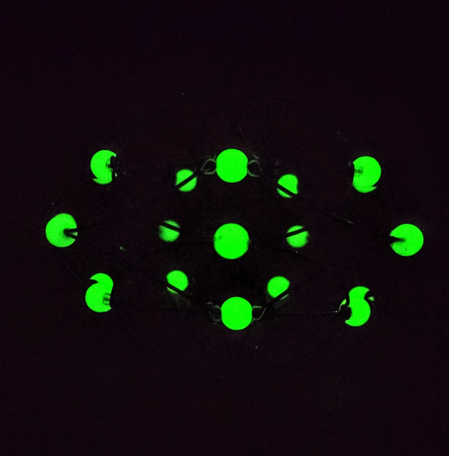 Развивающая антистресс игрушка «МЕТАМОРФОЗА 5 в 1», светящаяся бусина