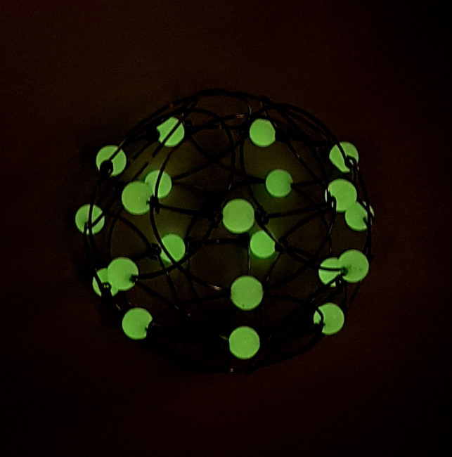 Развивающая антистресс игрушка «МЕТАМОРФОЗА 5 в 1», светящаяся бусина