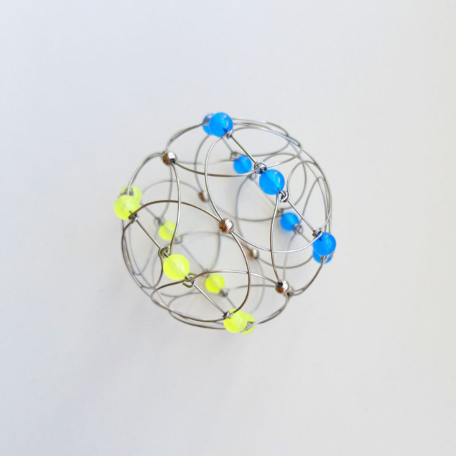 Развивающая антистресс игрушка «МЕТАМОРФОЗА 5 в 1», светящаяся бусина