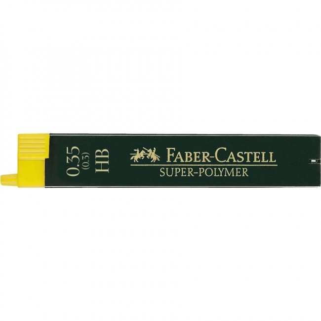 Грифели 0.3 мм 12шт Faber-Castell Super Polymer 