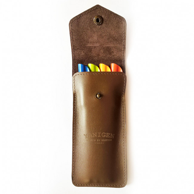 Yanigen TRACE - Чохол для ручок з натуральної шкіри