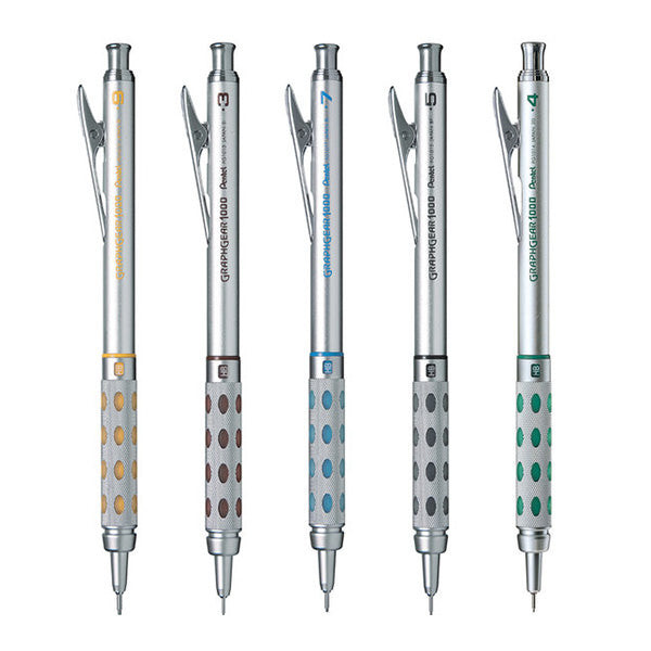 Механический карандаш Pentel GraphGear 1000 в металлическом корпусе Механический карандаш Pentel GraphGear 1000 в металлическом корпусе
