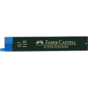 Грифели 0.7 мм 12шт Faber-Castell Super Polymer Грифели 0.7 мм 12шт Faber-Castell Super Polymer
