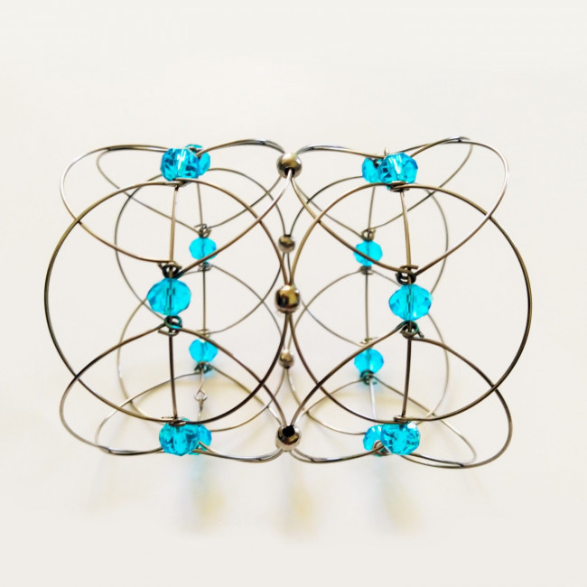 Развивающая антистресс игрушка «МЕТАМОРФОЗА 5 в 1» хрусталь бирюза Развивающая антистресс игрушка «МЕТАМОРФОЗА 5 в 1» хрусталь бирюза