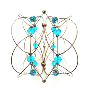 Развивающая антистресс игрушка «МЕТАМОРФОЗА 5 в 1» хрусталь бирюза