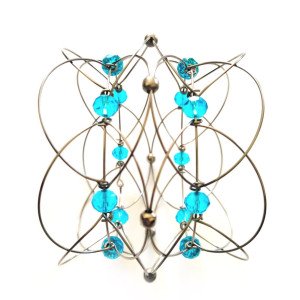 Развивающая антистресс игрушка «МЕТАМОРФОЗА 5 в 1» хрусталь бирюза