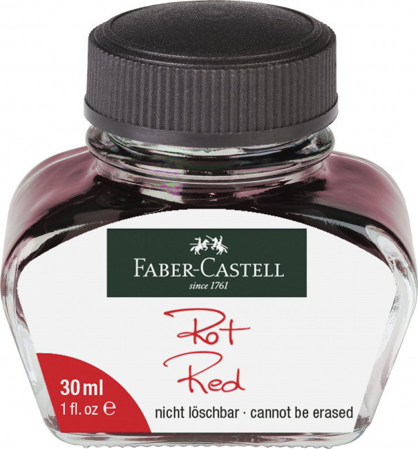 Чернила Faber-Castell Ink 30мл в стеклянном флаконе