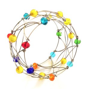 Развивающая антистресс игрушка «МЕТАМОРФОЗА 5 в 1» хрусталь семицветная